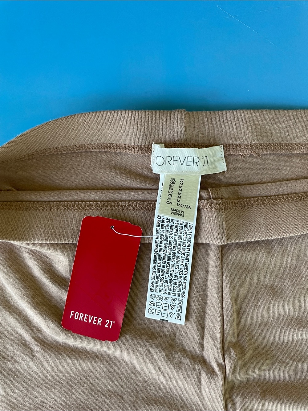 Forever 21 High Waist Shorts - Tan